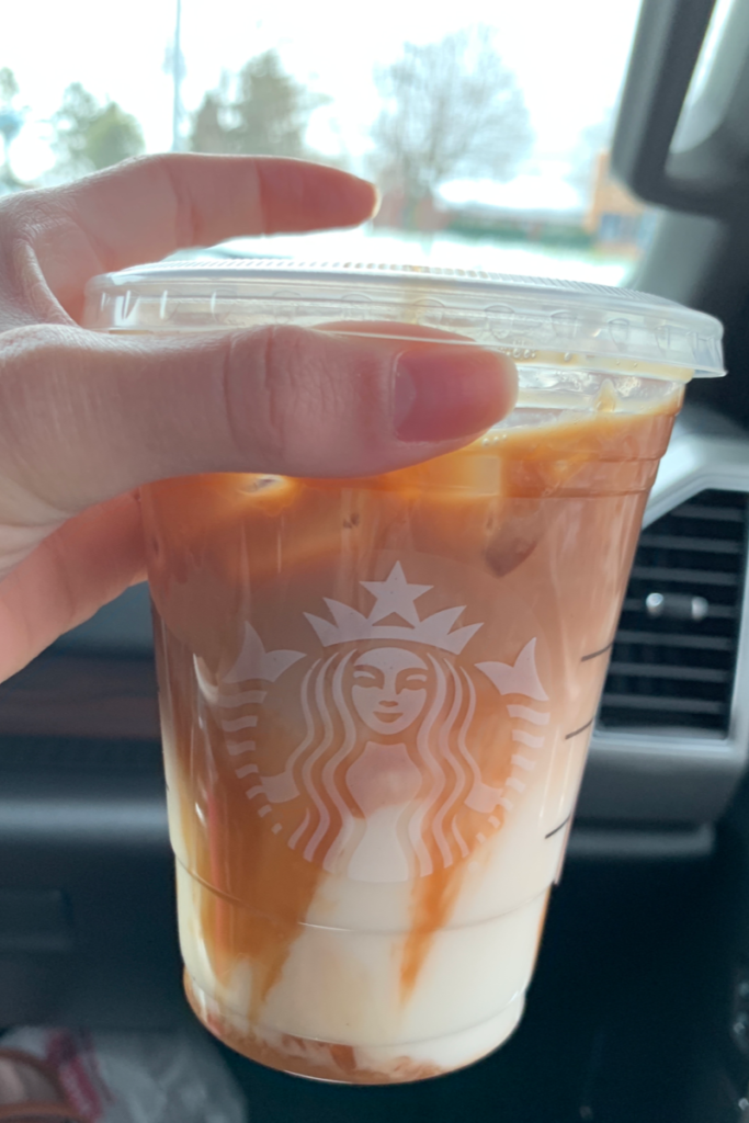 Starbucks caramel macchiato